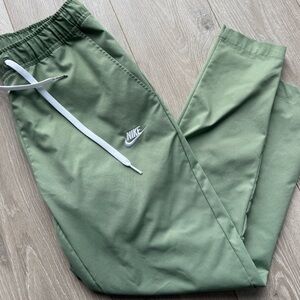 Nike Olive Green Athletic Pants